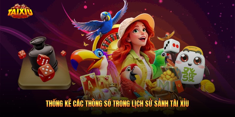 Thống kê các thông số trong lịch sử sảnh Tài Xỉu