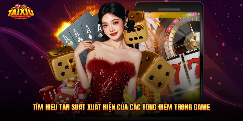 Tìm hiểu tần suất xuất hiện của các tổng điểm trong game